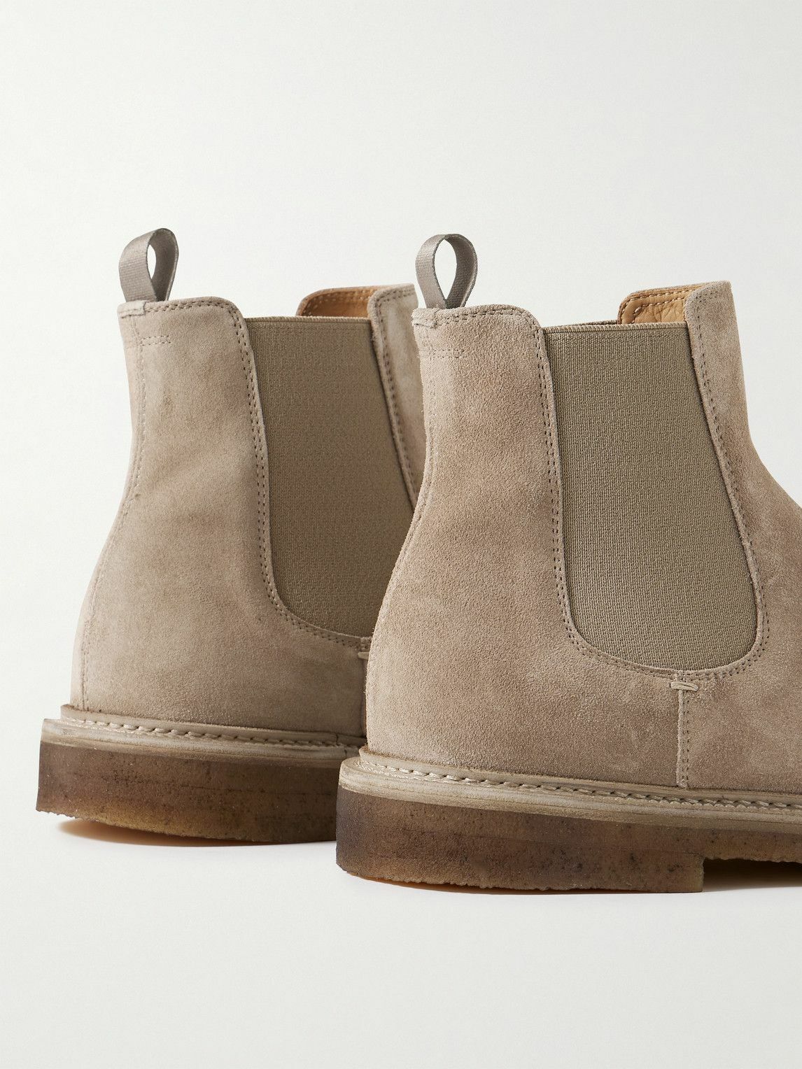 Officine Creative - Hopkins 121 Suede Chelsea Boots - Neutrals