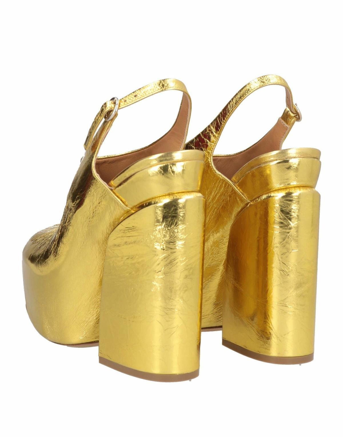 Dries Van Noten Womens Pumps in Gold