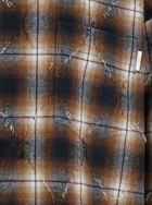 Juun.J Multicolor Shirt With Classic Collar And All-over Check Motif In Cotton Man