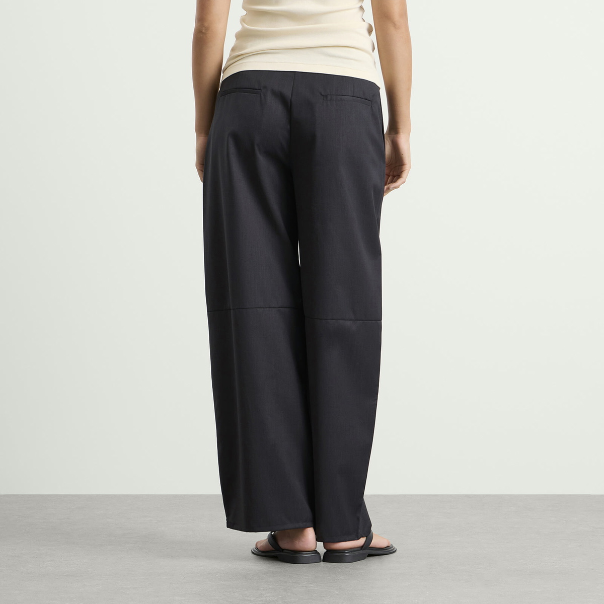 Samsøe Samsøe Women's Saroko Trousers in Black Melange
