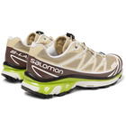 Salomon - S/LAB XT-6 Softground LT ADV Mesh and Rubber Running Sneakers - Brown