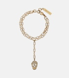 McQueen Crystal-embellished bracelet