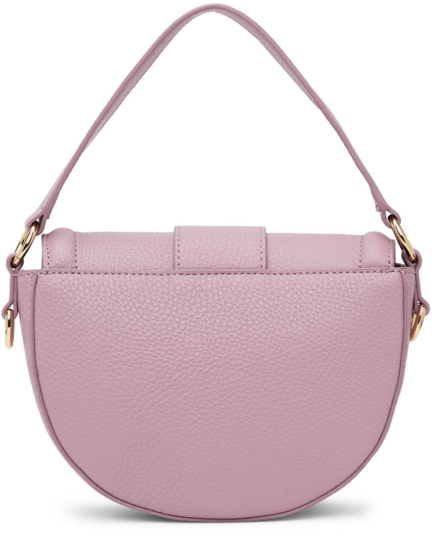 Versace Jeans Couture Pink Round Buckle Bag Versace