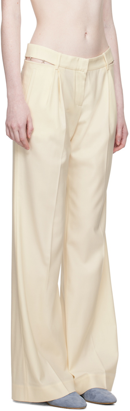 Anna October Off-White Raya Trousers