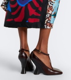 Dries Van Noten Leather wedges