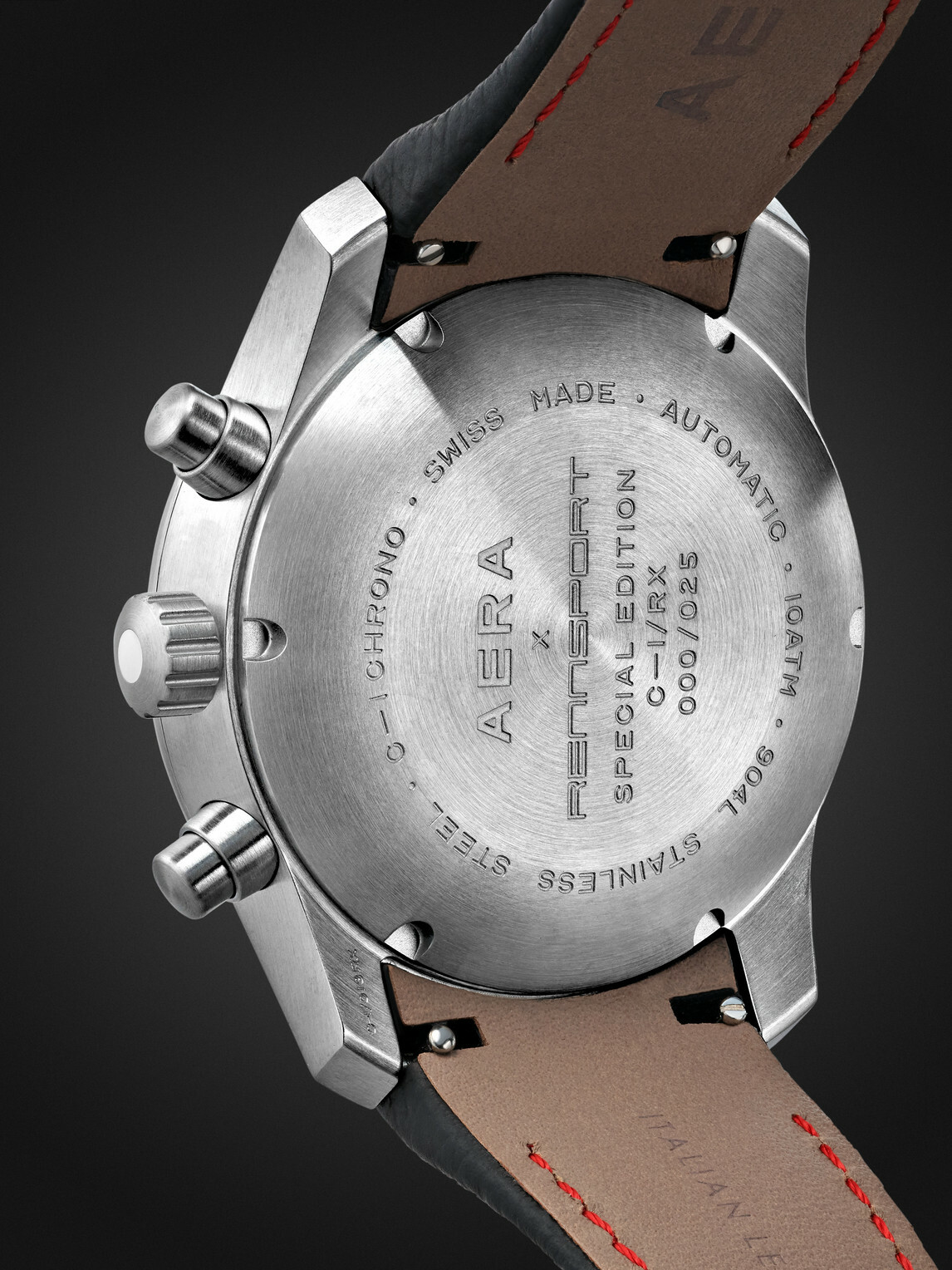 Aera - C-1 Rennsport Limited Edition Automatic Chronograph Stainless Steel Watch