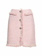 GIAMBATTISTA VALLI - Cotton Bouclé Blend Mini Skirt