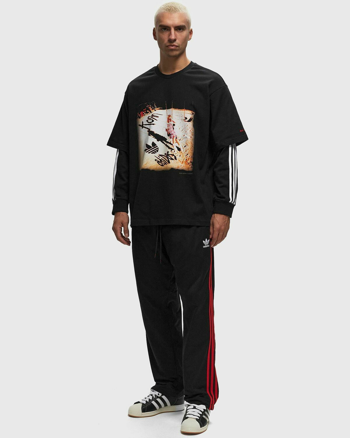 adidas korn LONGSLEEVE 新品　未使用　XLサイズ adidas-originals-x-korn-