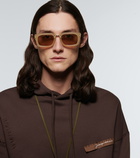 Jacquemus - Square acetate sunglasses