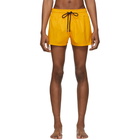 Vilebrequin Yellow Solid Man Swim Shorts