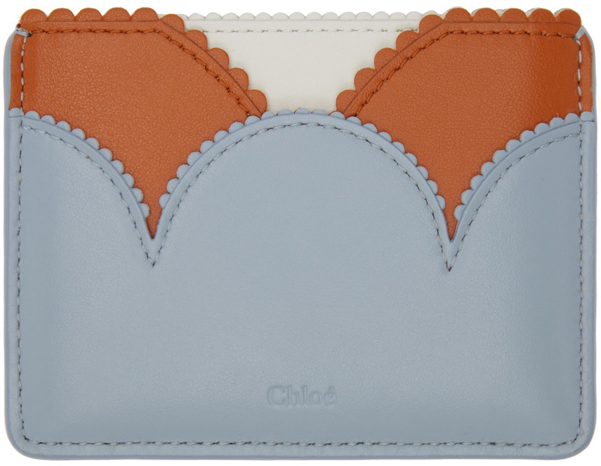 Chloé Blue Linda Card Holder Chloe