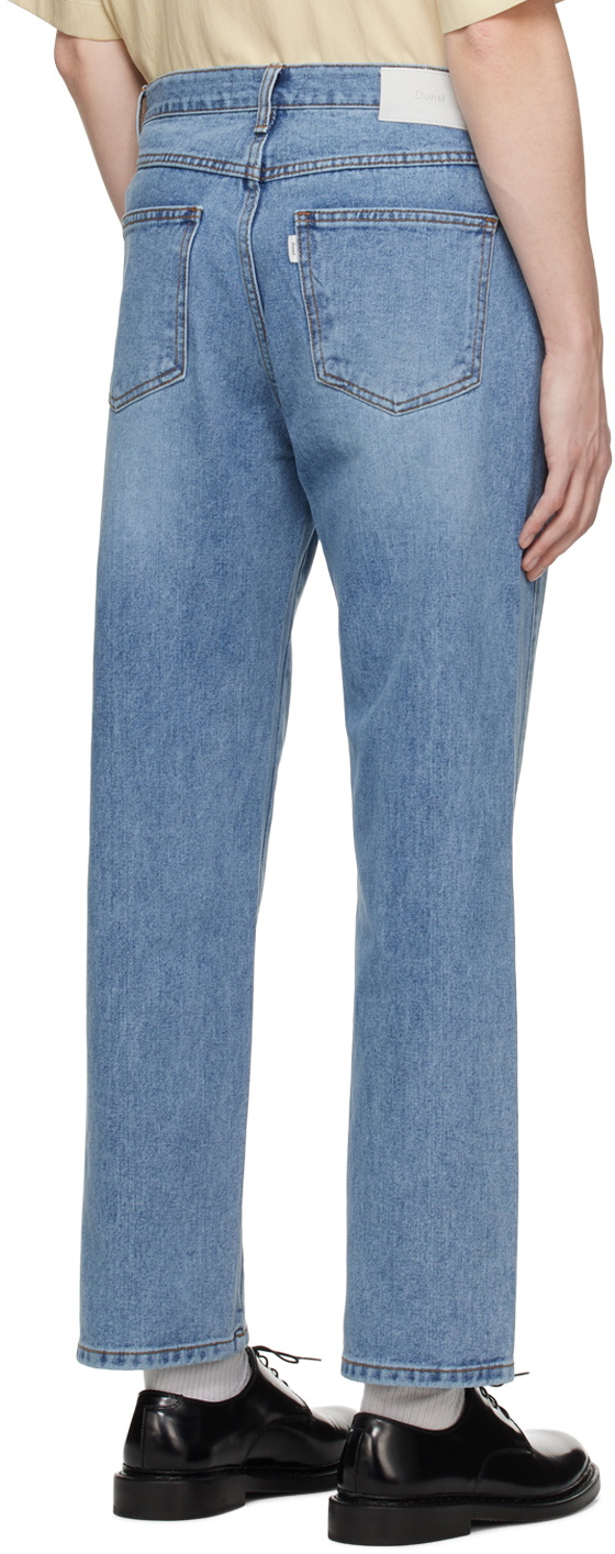 Dunst Blue Curved Jeans