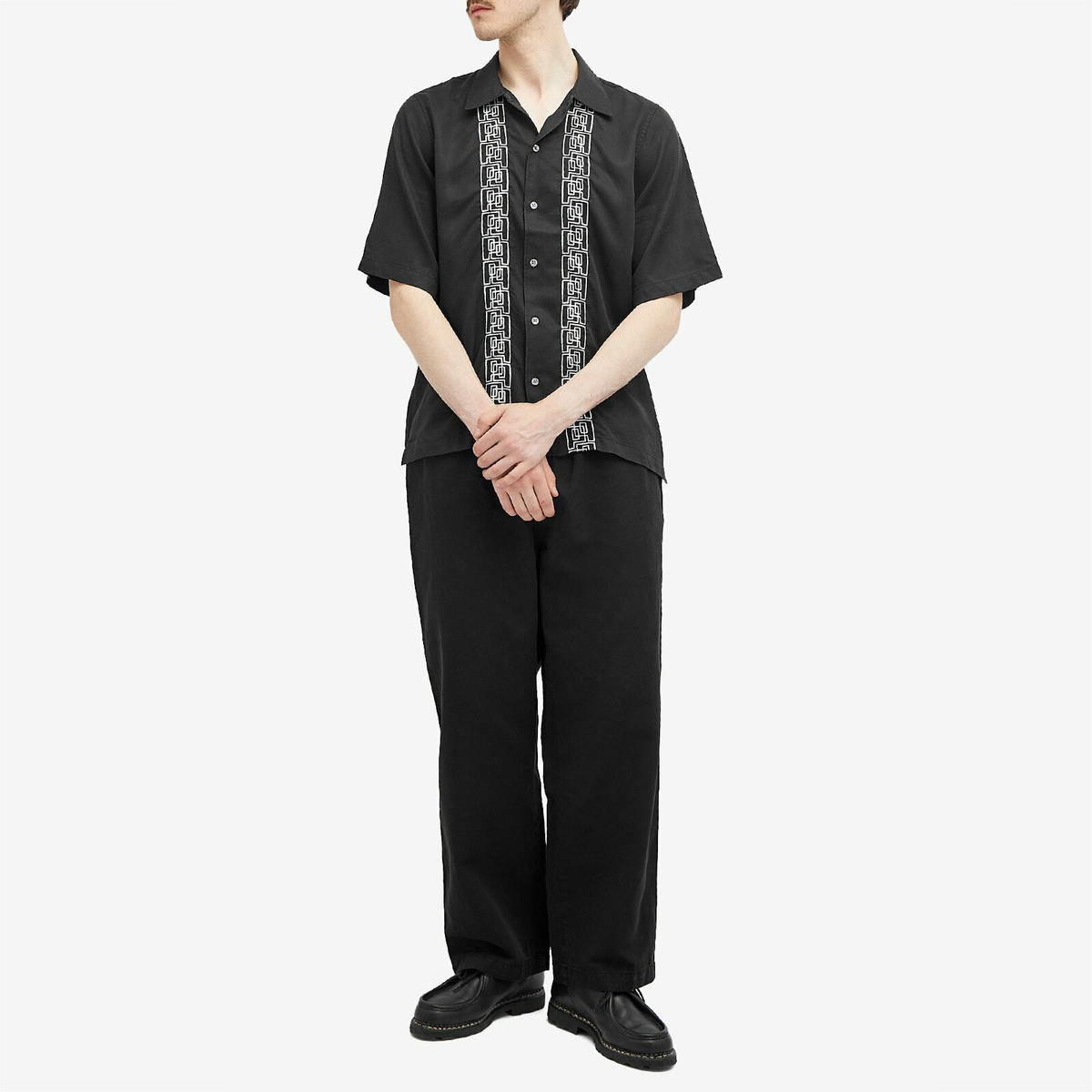 Polar Skate Co. Men's Karate Trousers in Black