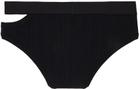 LGN Louis Gabriel Nouchi Black Cutout Briefs