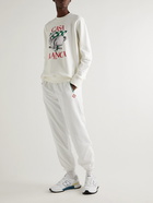 Casablanca - Logo-Appliquéd Tech-Shell Track Pants - White