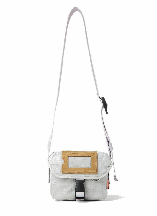 Photo: Acne Studios - Mini Messenger Crossbody Bag in Grey