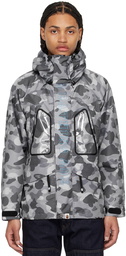 BAPE Gray Camo Jacket