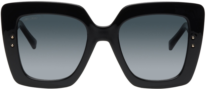 NEW Jimmy Choo Eleni/s Black on sale Square Sunglasses