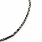 Serge DeNimes Men's Wheat Chain Bracelet in Silver 