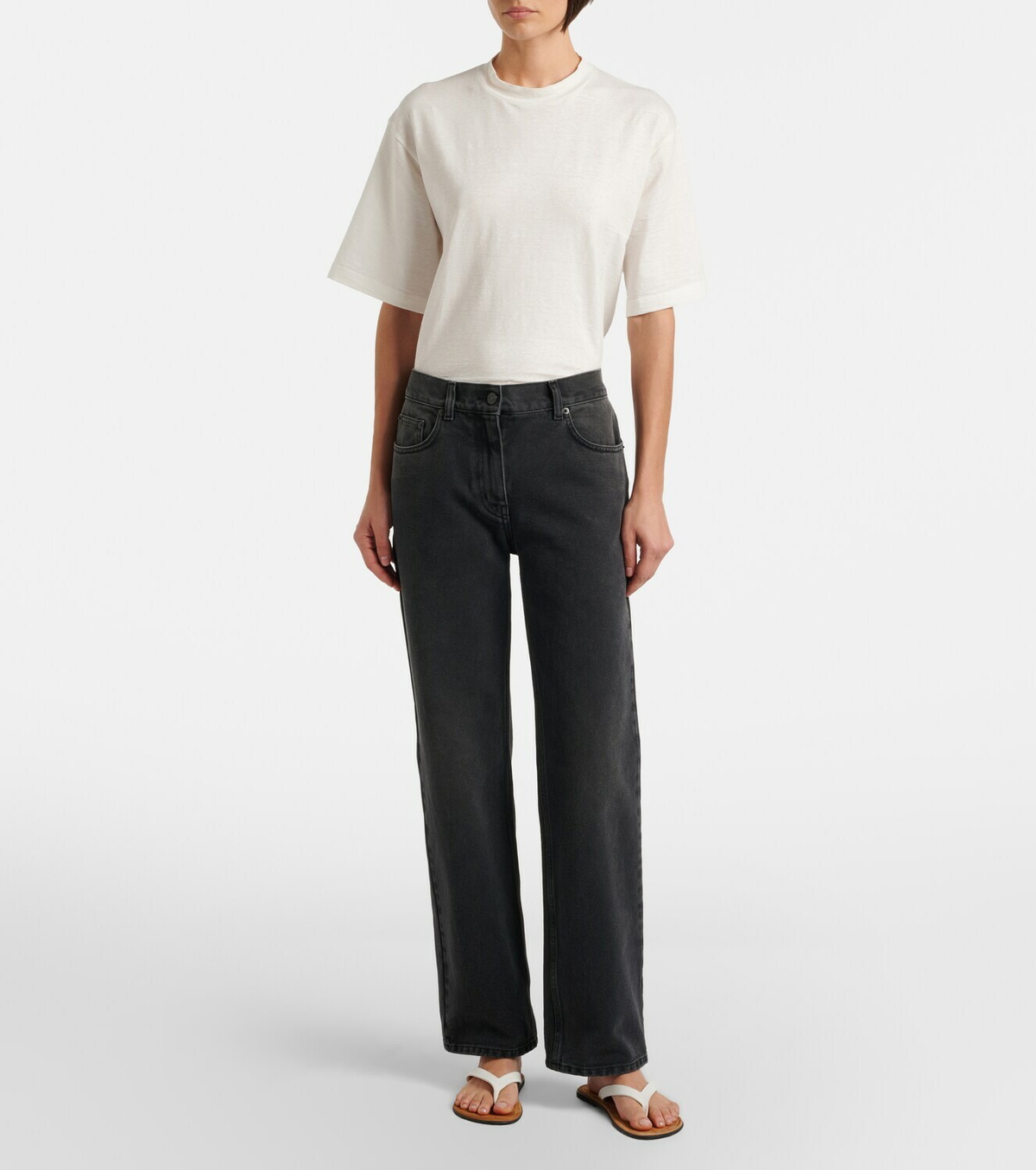 The Row Fargo straight jeans