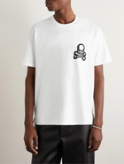 Mastermind World - Logo-Print Cotton-Jersey T-Shirt - White