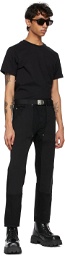Helmut Lang Black Utility Jeans