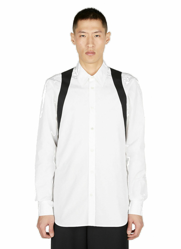 Photo: Alexander McQueen - Harness Shirt in White