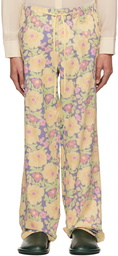 Jacquemus Yellow Le Papier 'Le Pantalon Taiolo' Trousers