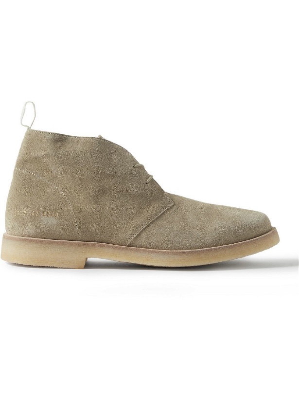 Photo: Common Projects - Suede Desert Boots - Brown