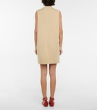 Max Mara - Giro sleeveless wool minidress