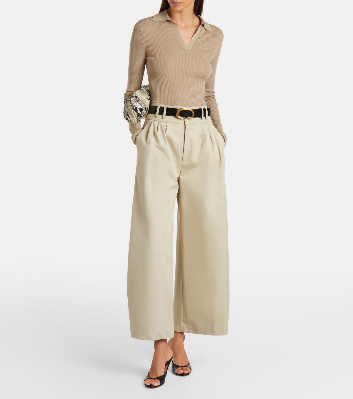 Altuzarra Wilson cotton wide-leg pants