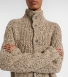 God's True Cashmere Cashmere bouclé cardigan