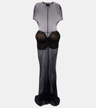 Jean Paul Gaultier x Shayne Oliver tulle gown