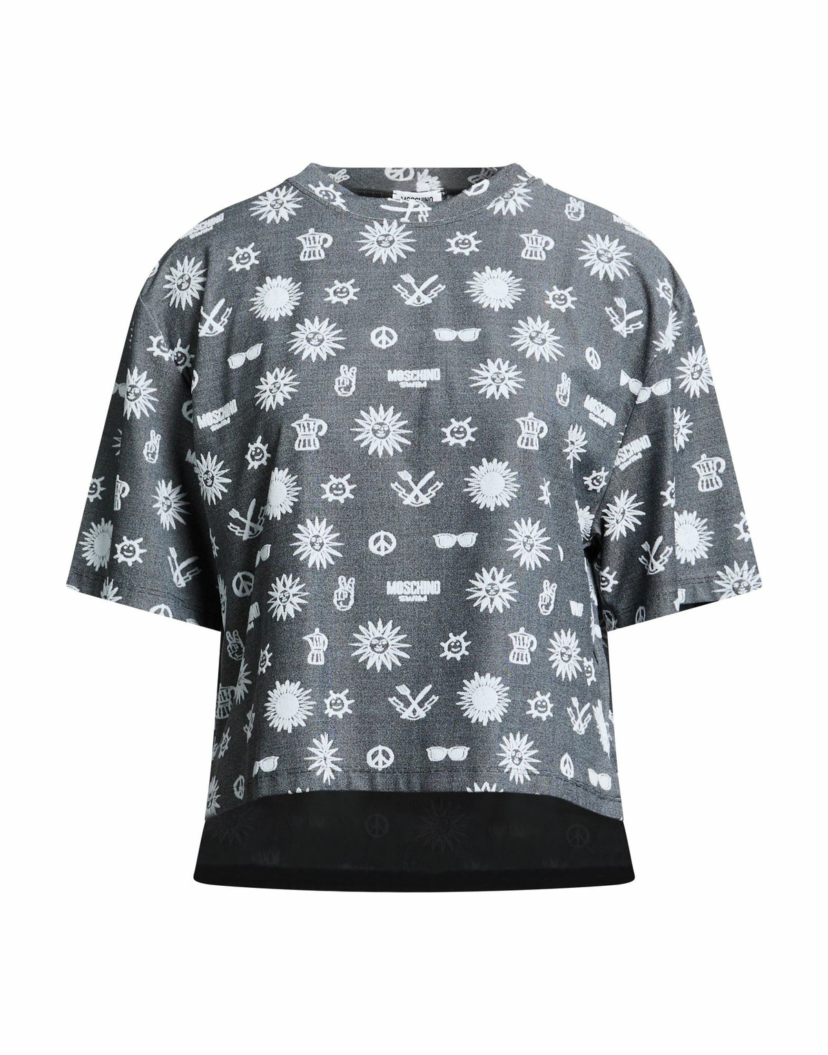 Moschino Womens T-shirt in Grey