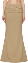 Raga Malak Khaki Probation Maxi Skirt