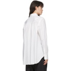 Fumito Ganryu White Gathering Shirt