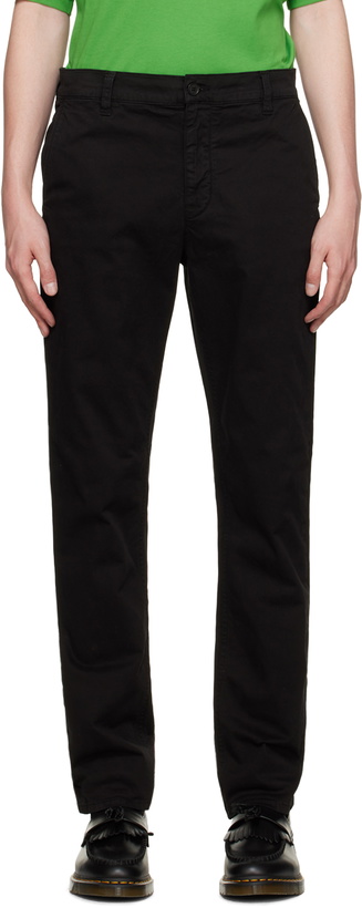 Photo: Nudie Jeans Black Easy Alvin Trousers