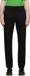 Nudie Jeans Black Easy Alvin Trousers