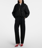 Givenchy Cropped bomber jacket