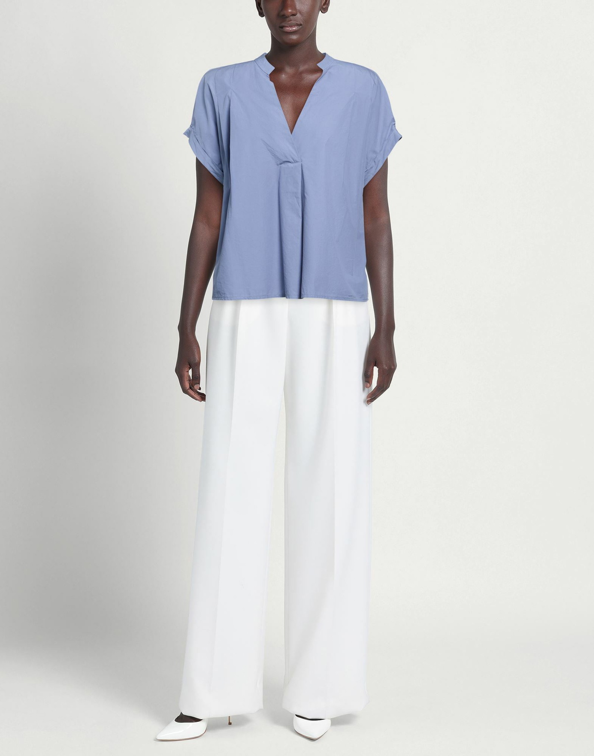 Alessia Santi Womens Top Light in Blue