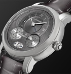 Montblanc - Star Legacy Nicolas Rieussec Automatic Chronograph 44mm Stainless Steel and Alligator Watch - Gray