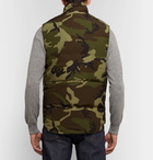 Canada Goose - Garson Slim-Fit Camouflage-Print Quilted Shell Down Gilet - Men - Green