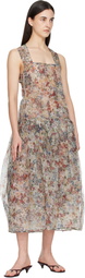 KHAITE Mutlicolor Amello Maxi Dress