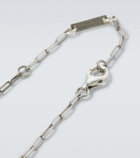 Bottega Veneta Sterling silver pendant necklace