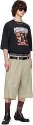 WILLY CHAVARRIA Khaki Toluca Shorts