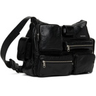 Balenciaga Black Superbusy Messenger Bag