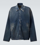 Balenciaga Distressed denim jacket