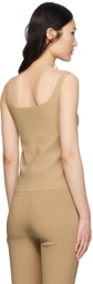 Birrot Taupe Lay2 Tank Top