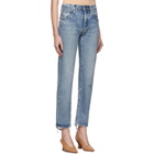 Moussy Vintage Blue MV Norwalk Straight Jeans