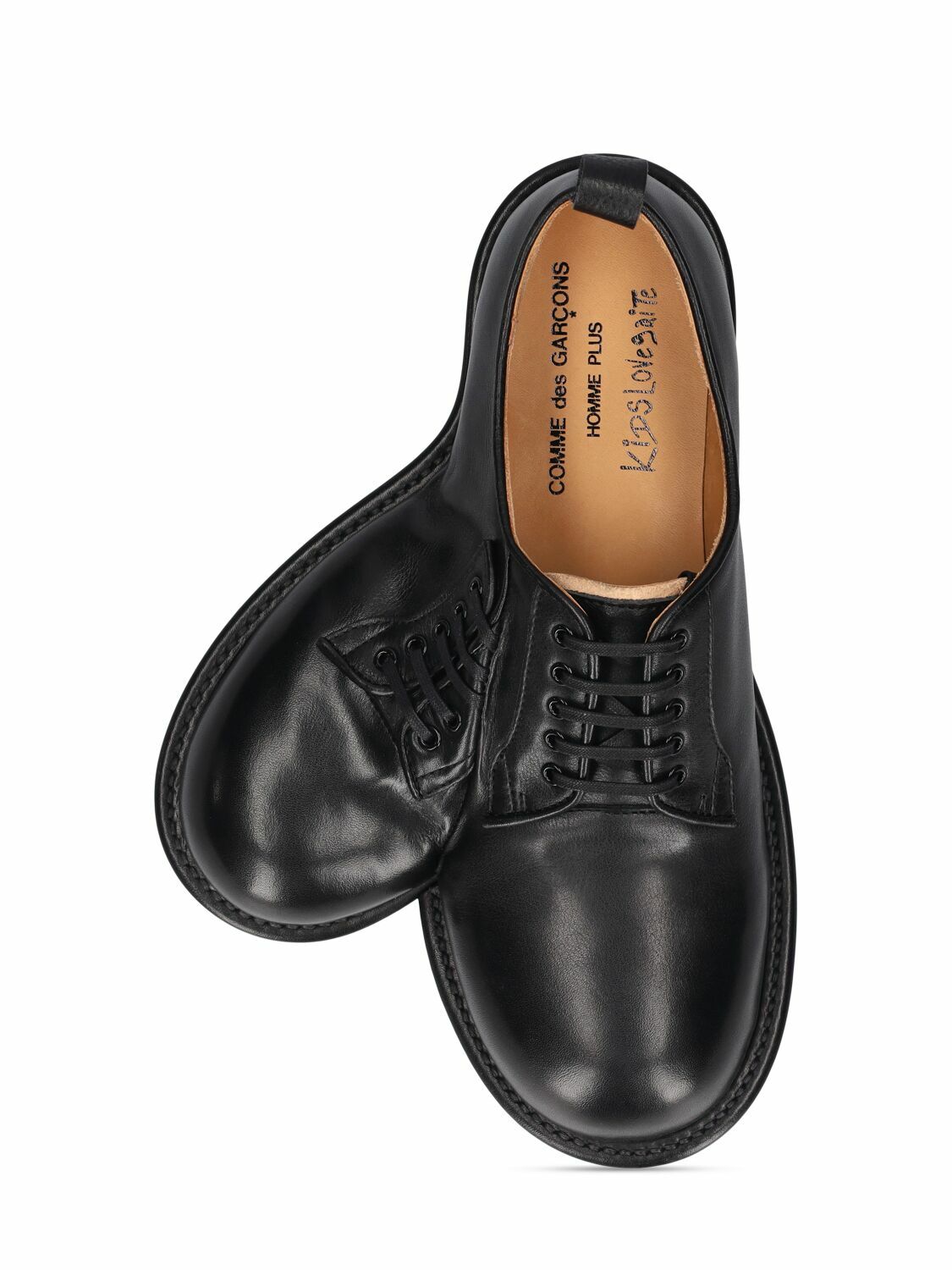 COMME DES GARÇONS HOMME PLUS Double Derby Lace-up Shoes